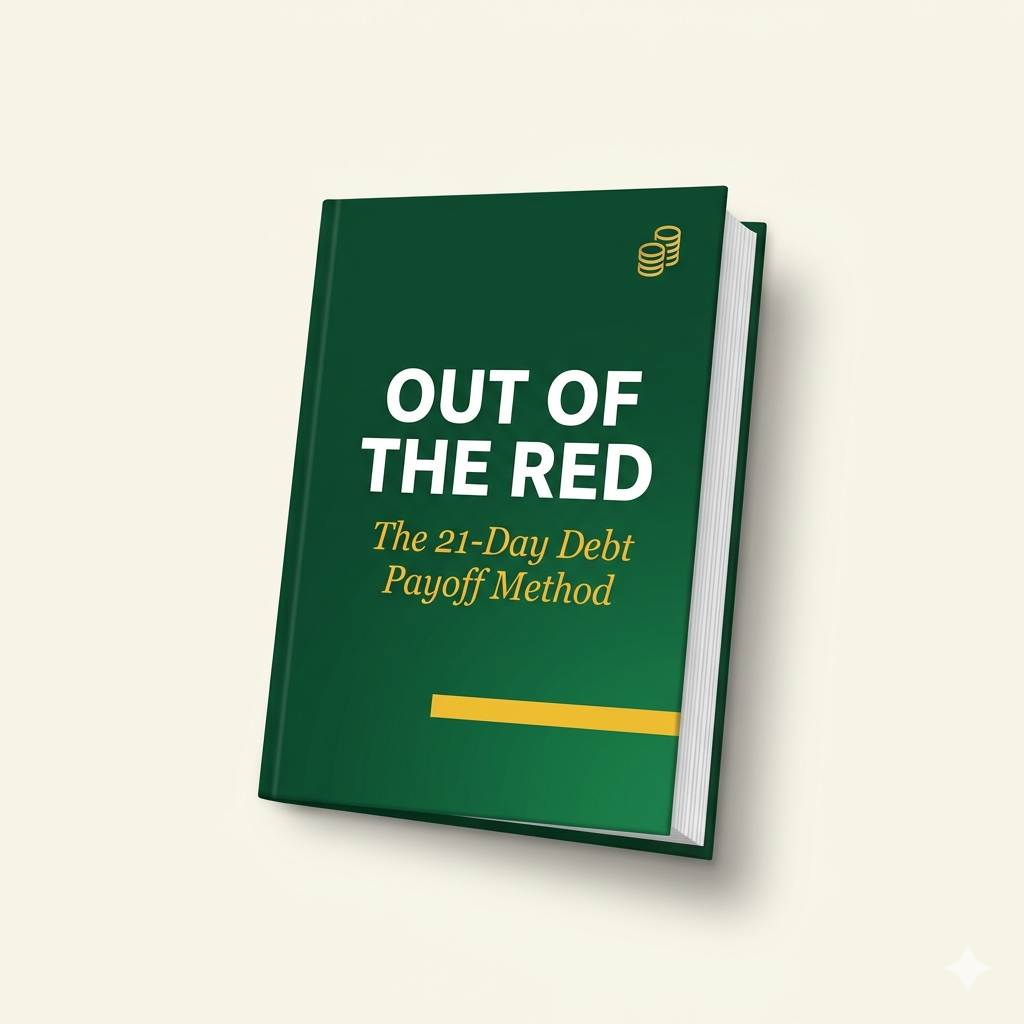 Out of the Red — The 21-Day Debt Payoff Method ebook cover